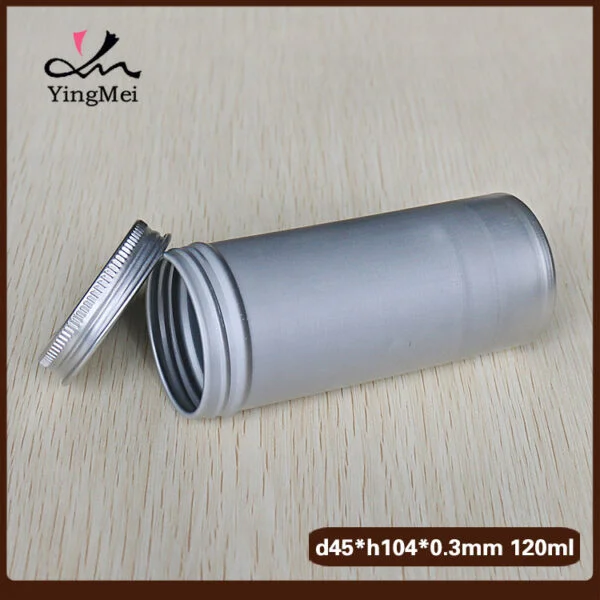 120ml Aluminum Jar Containers