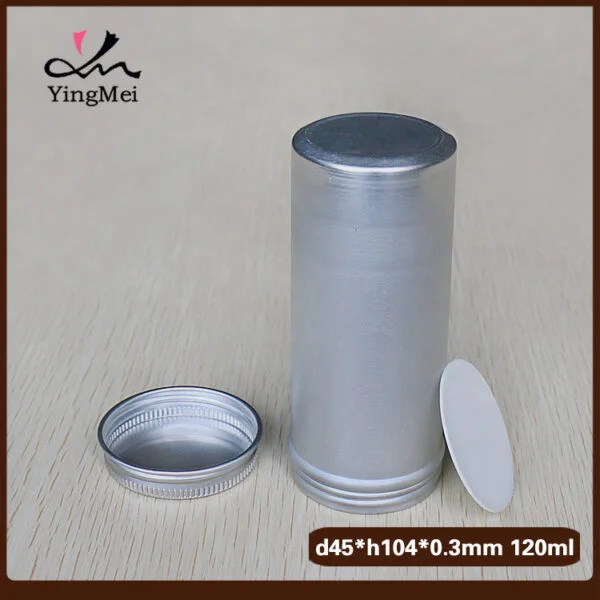 120ml Aluminum Jar Containers