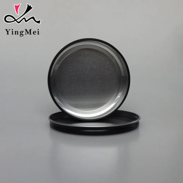 180ml Black Aluminum Tin