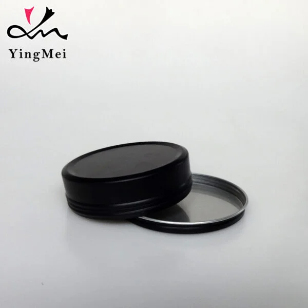 180ml Black Aluminum Tin