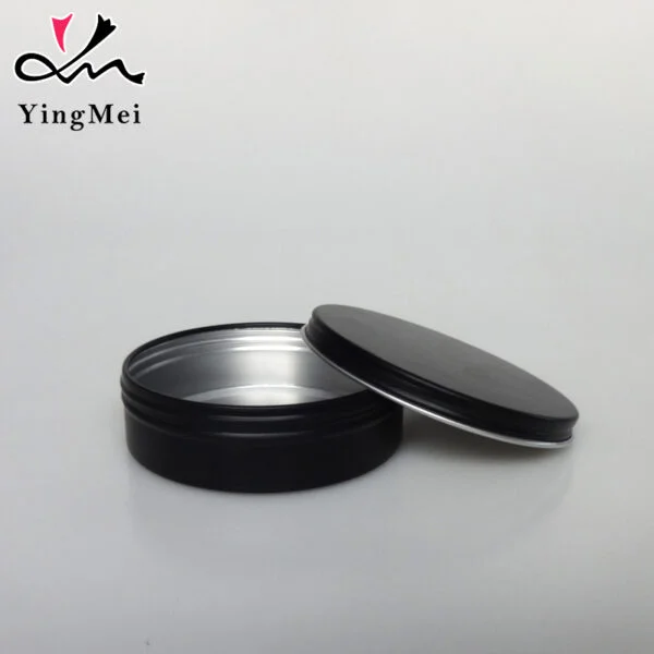 180ml Black Aluminum Tin