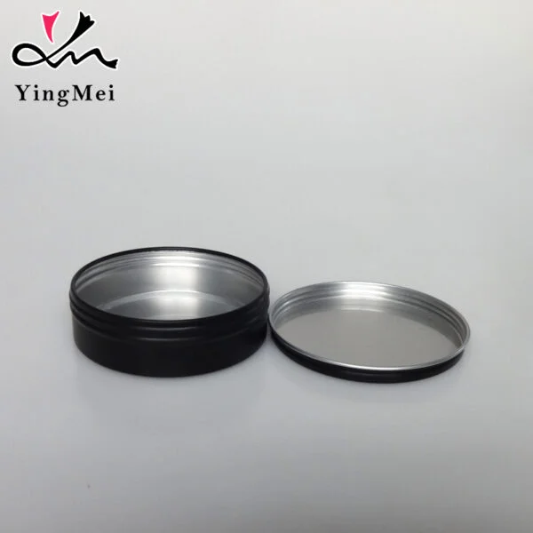 180ml Black Aluminum Tin