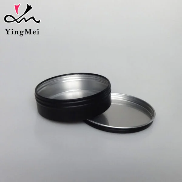 180ml Black Aluminum Tin