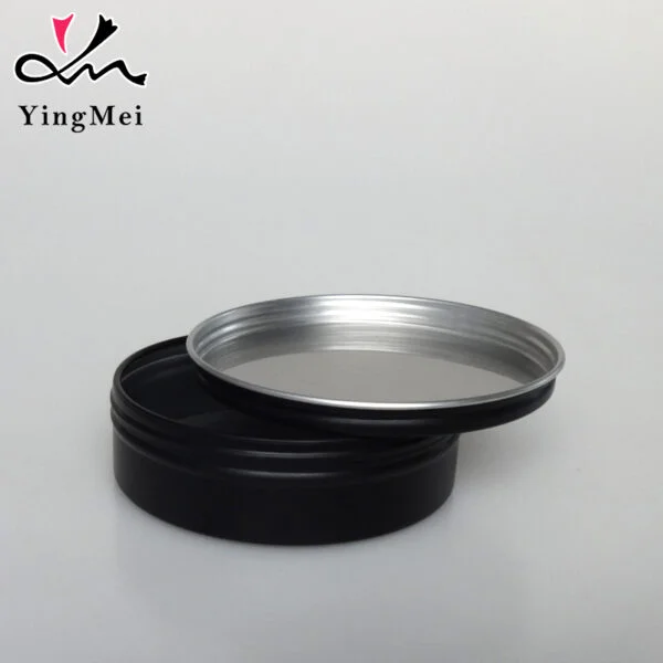 180ml Black Aluminum Tin