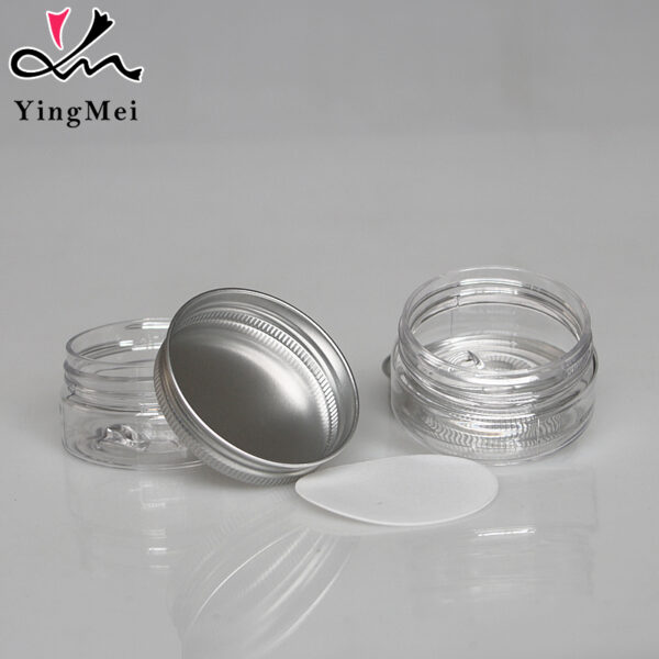 25ml Plastic Jar with Aluminium Lid