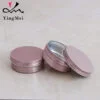 4 Ounce Aluminum Tin Jar 120ml Refillable Screw Lid Container - Imagen 4