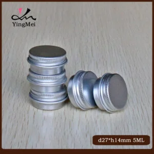 5ml small aluminum jars