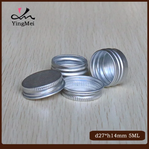 5ml small aluminum jars