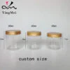 BPA Free Clear PET Plastic Jars