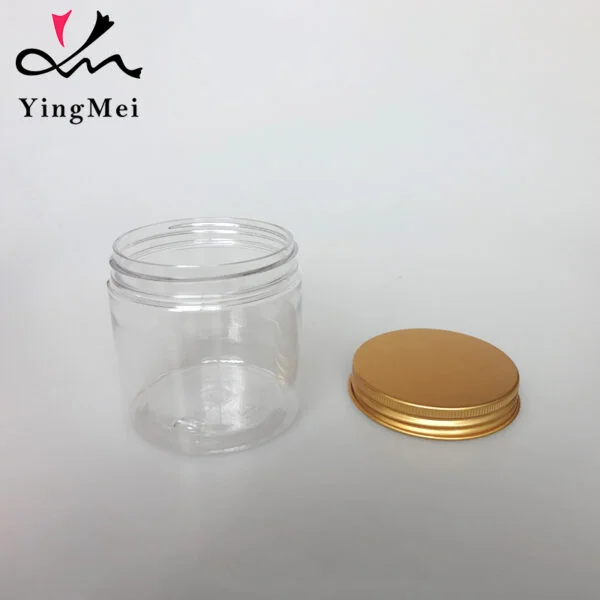 BPA Free Clear PET Plastic Jars