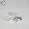Clear Plastic Bottle with Aluminum Lid
