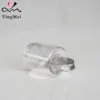 Clear Plastic Bottle with Aluminum Lid