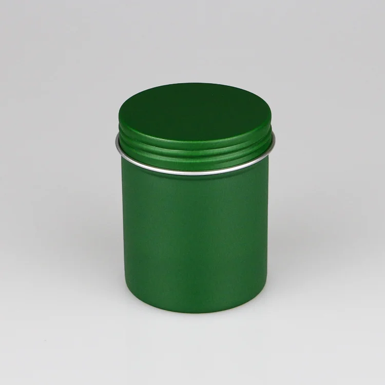 Custom 80ml Screw Top Round Aluminum Jars Metal Tin Cans - 이미지 2