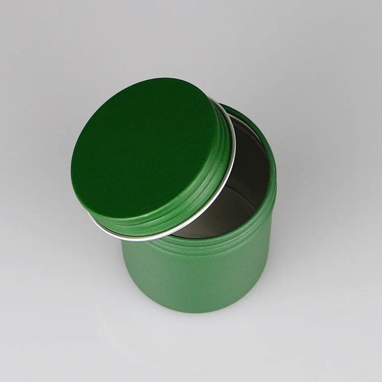 Custom 80ml Screw Top Round Aluminum Jars Metal Tin Cans - 이미지 3