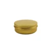 Gold Aluminum Jar