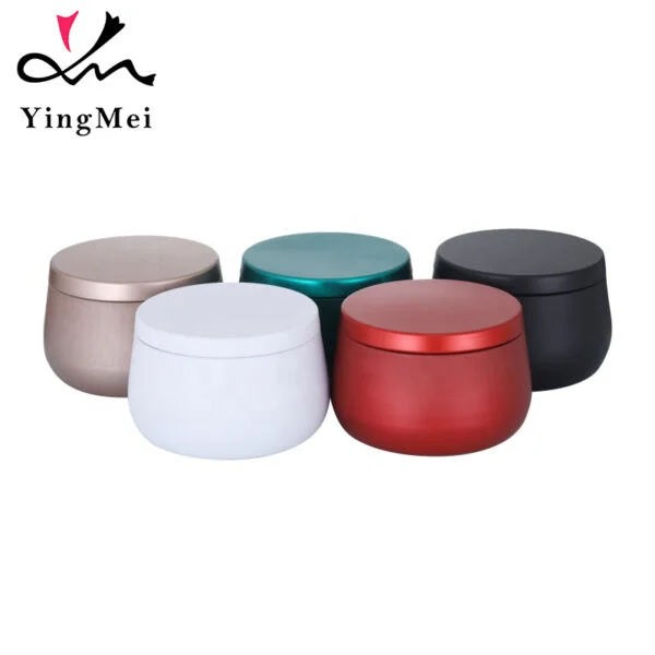 Oval Aluminum Tins Jars Containers