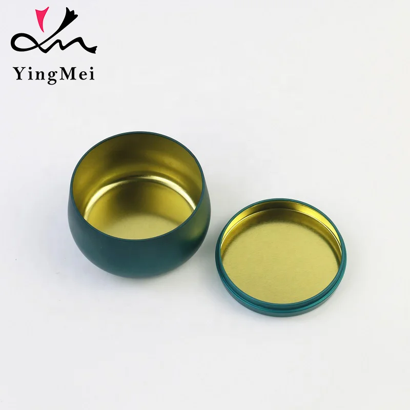 Ovale Aluminium Dosen Gläser Behälter