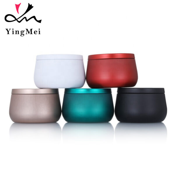 Oval Aluminum Tins Jars Containers