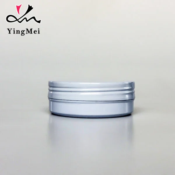 White Aluminum Jar