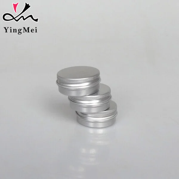 Silver Aluminum Tin Box