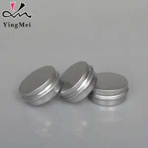 Silver Aluminum Tin Box