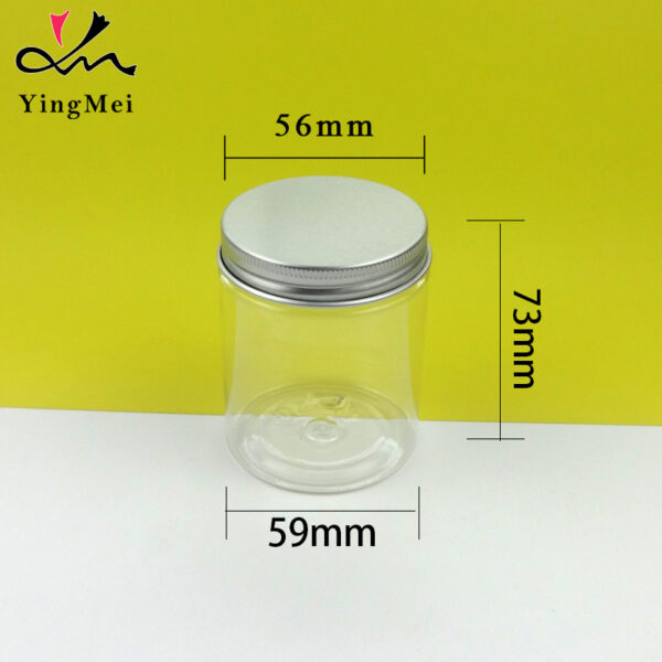 PET jar food jar transparent plastic bottle 150ml