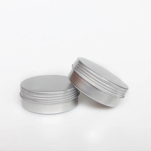 Aluminum Tin Jar with Screw Lid