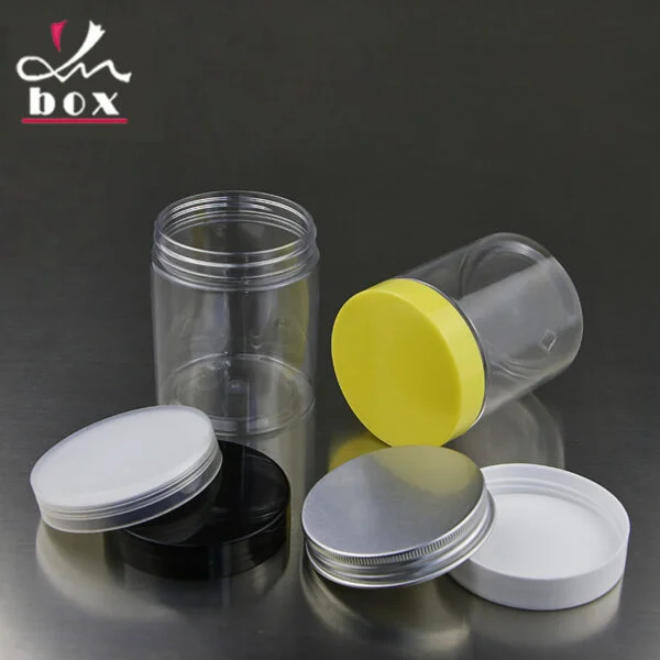 PET Plastic Cosmetic Cream Jar