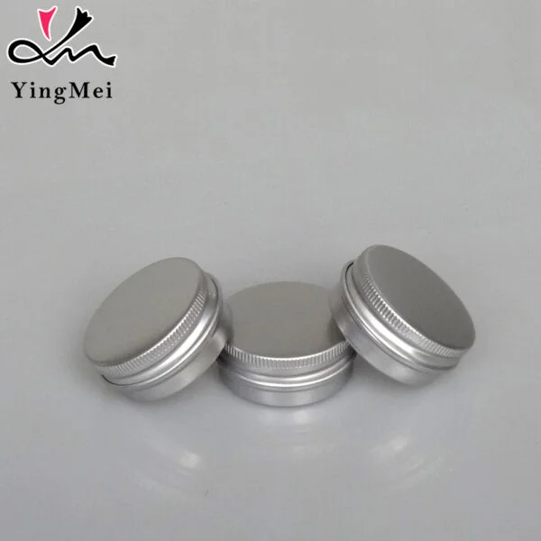 Silver Aluminum Tin Box