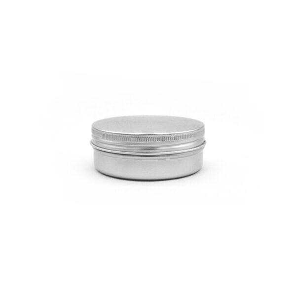 cosmetic tin container metal aluminum jar
