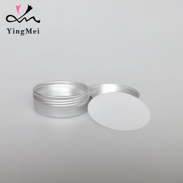 Aluminum Tin Jar with Screw Lid