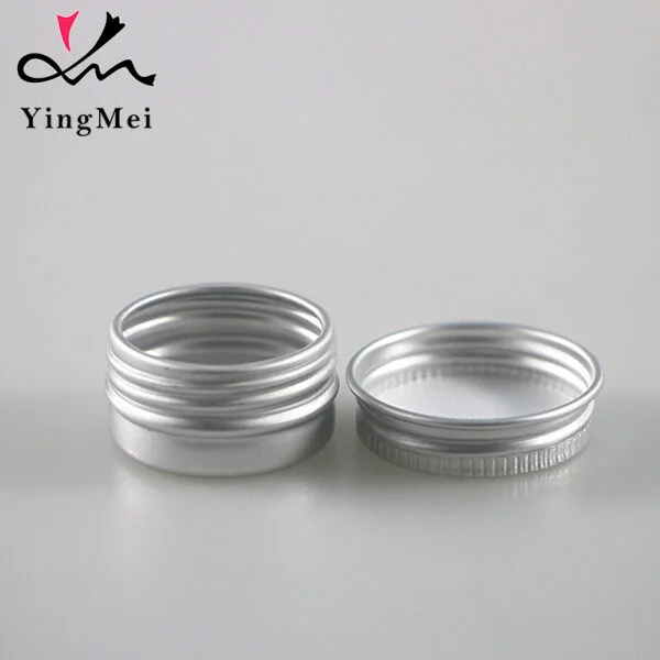 5g Round Silver Aluminum cans
