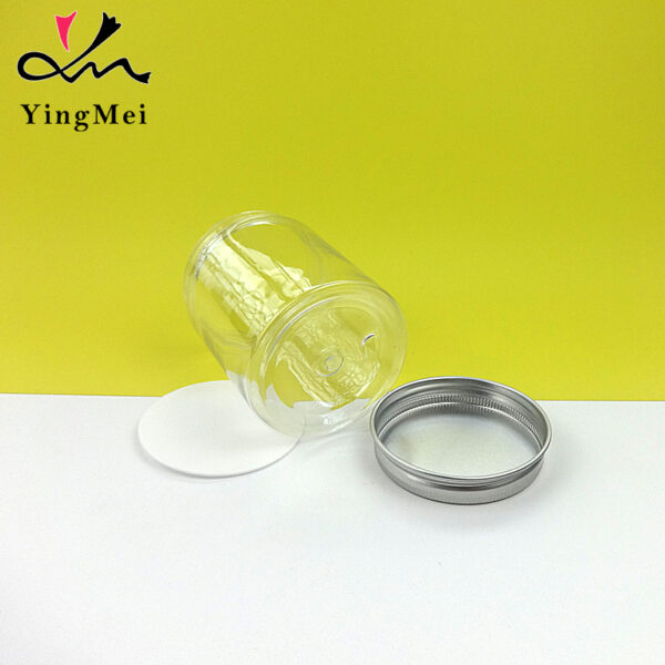 PET jar food jar transparent plastic bottle 150ml