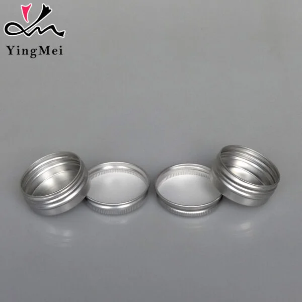 Silver Aluminum Tin Box