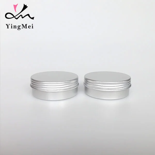 Aluminum Tin Jar with Screw Lid