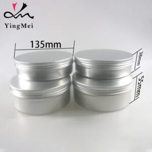 aluminum jar tin