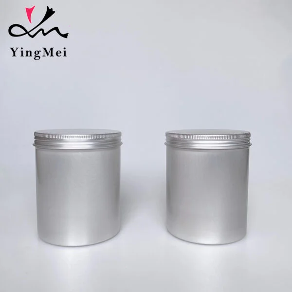 Aluminum Cream Can Jar Candle Tin