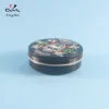 aluminum frosted black jar