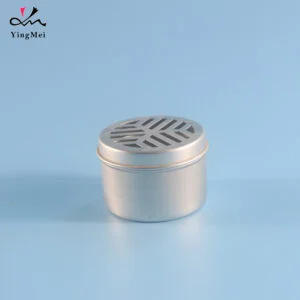 hollow out aluminum jar for air freshener