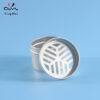 hollow out aluminum jar for air freshener