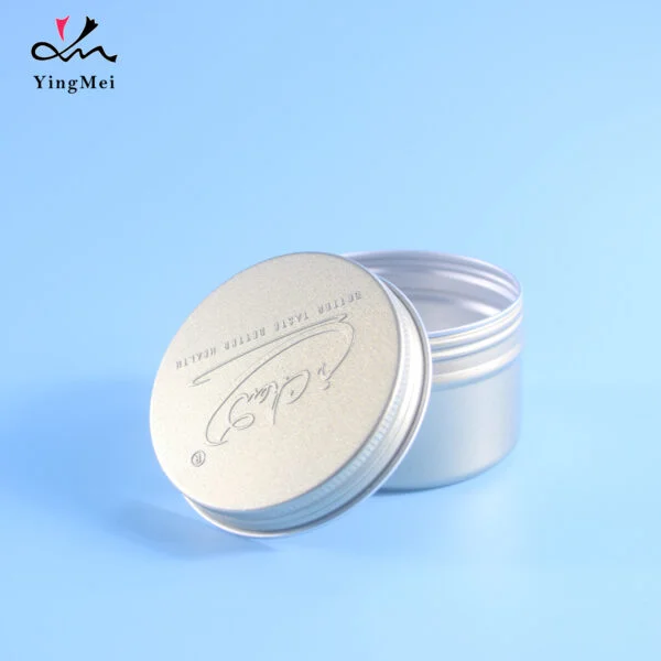 luminum jar with screw cap