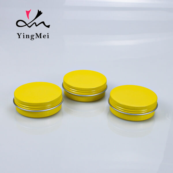 colorful spiral round metal aluminum box