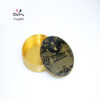 300g high-grade black and gold printed round tea aluminum can - Image 3
