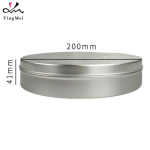 1000ml Large Capacity Silver Embossed Tea Aluminum Can