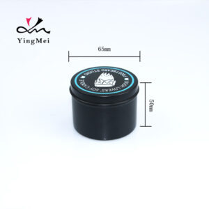 aluminum jar with customized logo for hair wax