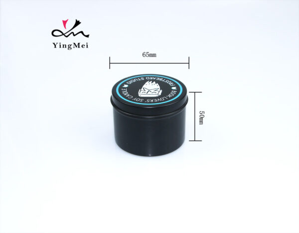 aluminum jar with customized logo for hair wax
