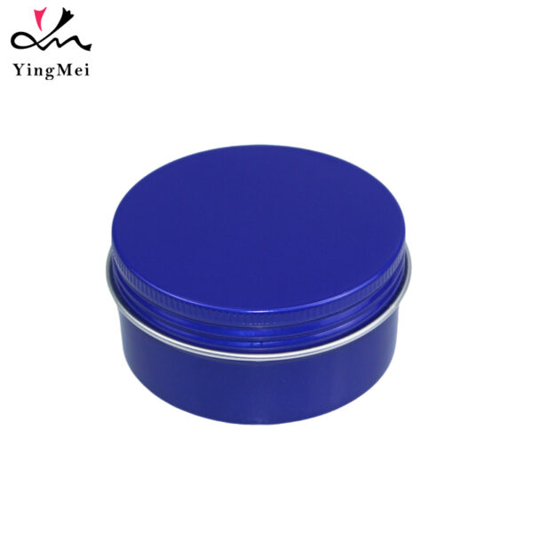 100ml klein blue aluminum storage can with custom printing - 画像5