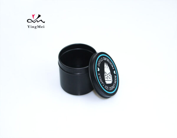 aluminum jar with customized logo for hair wax