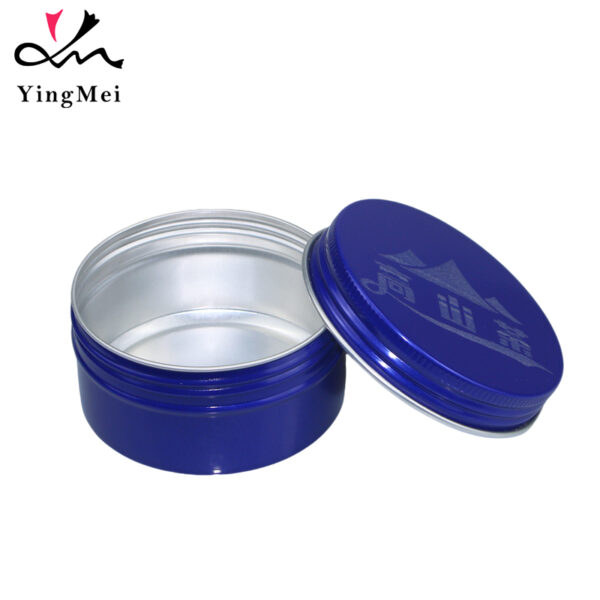 100ml klein blue aluminum storage can with custom printing - 画像6