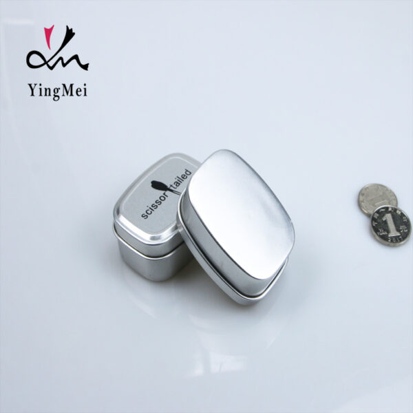 50g custom square printed pattern aluminum metal jar - Imagem 6